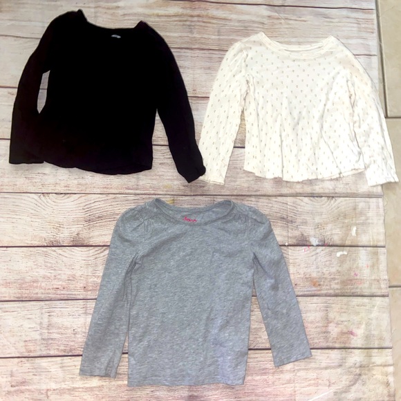 Old navy long sleeve shirt bundle 4T (3) - Picture 1 of 3